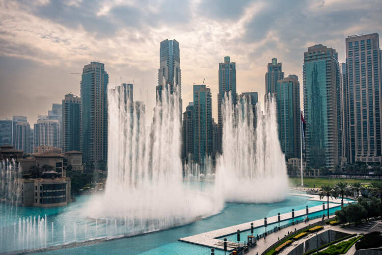Фото точки Фонтан Дубай