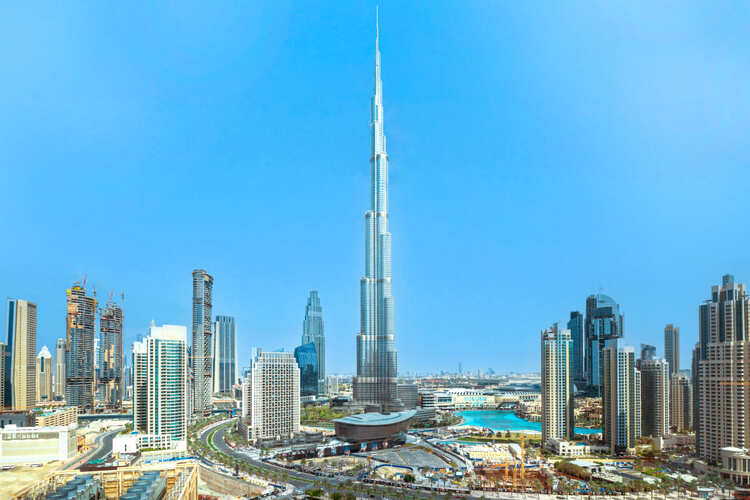 Фото точки Бурдж-Халифа