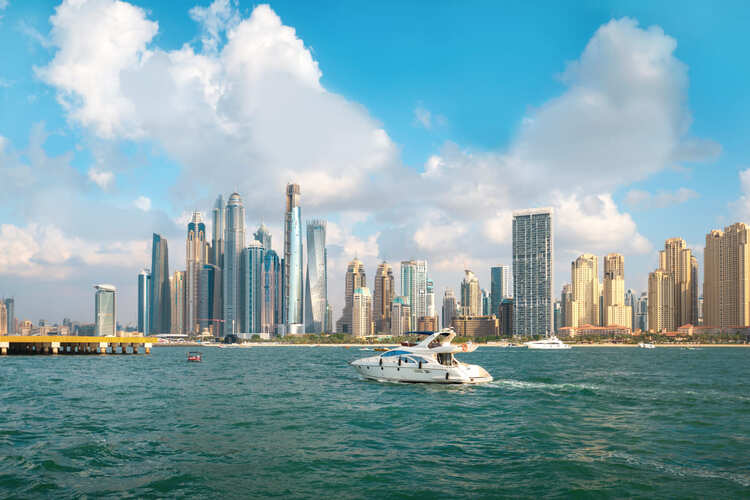 Фото точки Дубай Марина